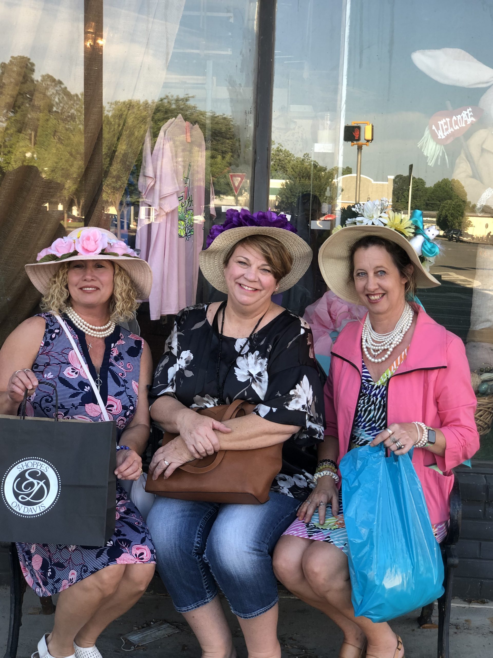Lovely ladies enjoying the fun at Nashville's Downtown Derby Day